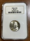 1948 Washington Quarter NGC MS67 Superb Gem Uncirculated Blazer Old Gen Holder