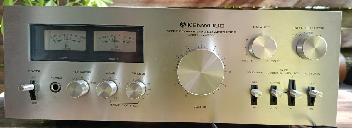 Amplificateur HiFi Kenwood KRF-V4 550D – Pour Pièces – En Panne