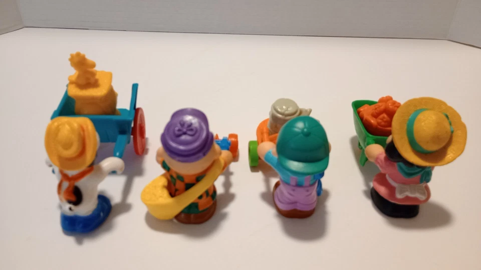 Mcdonalds Peanuts Charlie Brown 1989 Happy Meal Toys juego completo de 4 Foto 4 de 4