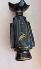 Count von Buquoy Hyalith Bohemian Perfume Bottle 1820s Gild Chinoiserie — photo 4