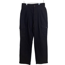 PAC SUN Women's Black Cargo Trouser Pants Size S Mid High Rise Tapered Leg