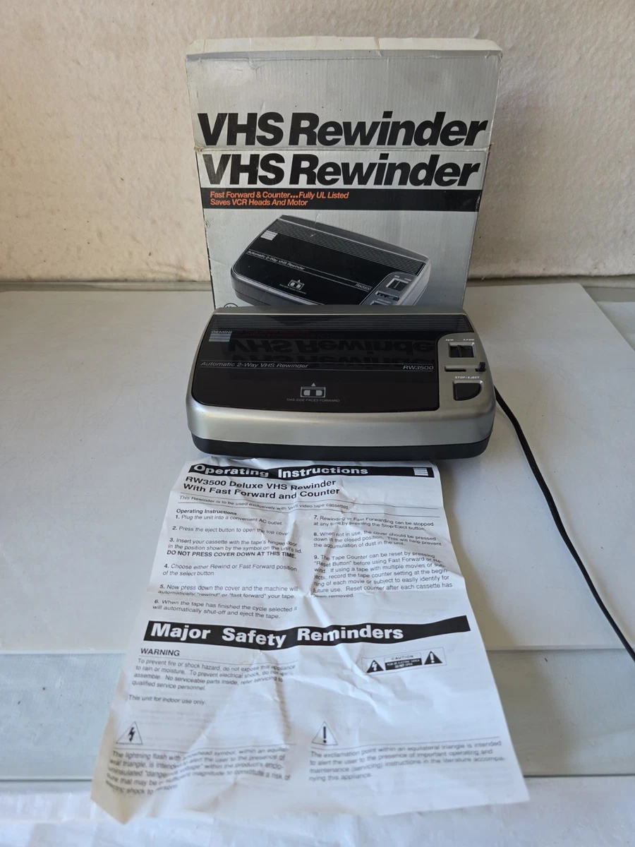 VHS Rewinders for sale | eBay