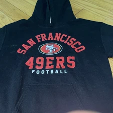Junk Food San Francisco 49ers Black/Red Hoodie Men’s Size: Small