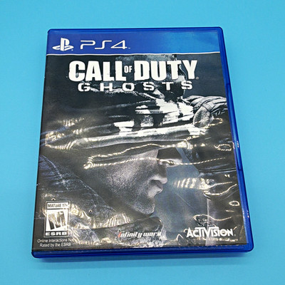 Activision Call of Duty: Ghosts PS4 Case & Disc 2013 M CIB