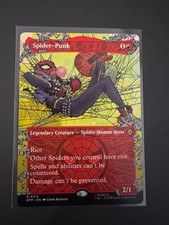 Spider-Punk (Borderless) - #210 - Rare - Marvel's Spider-Man - SPM