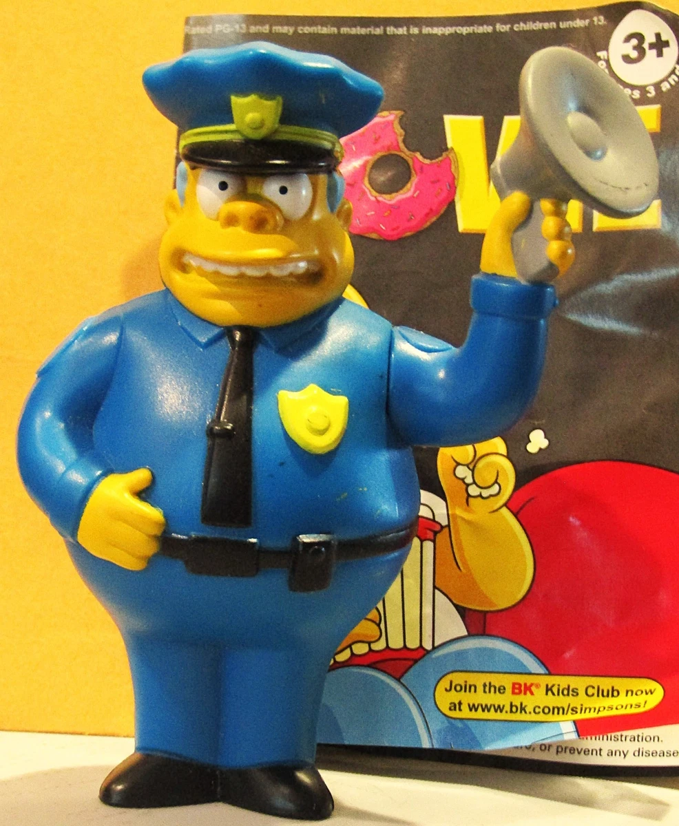 Chief Wiggum The Simpsons TV, Movie & Video Games Action Figures