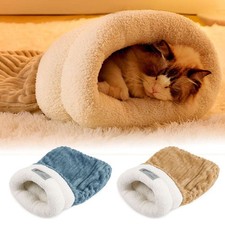 Cat Nest Sleeping Bag, Cat Winter Warm Sleeping Bag, Indoor Cats Soft Bed