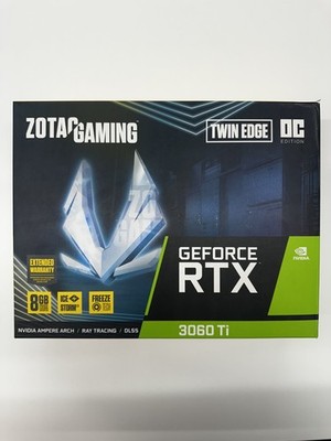 ZOTAC GAMING GeForce RTX 3060 Ti Twin Edge LHR 8GB GDDR6 Graphics Card