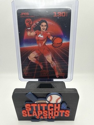 2026 Battle Arena Jessica Pegula Debut JPEG Power 130 Retro Arcade Style Card
