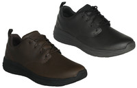 Men’s Skechers Shoes Lace-Up Casual Comfort Lightweight Leather Trainers