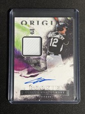 COLSON MONTGOMERY 2023 ORIGINS ROOKIE JERSEY AUTO PATCH /99 #PMA-CM WHITE SOX