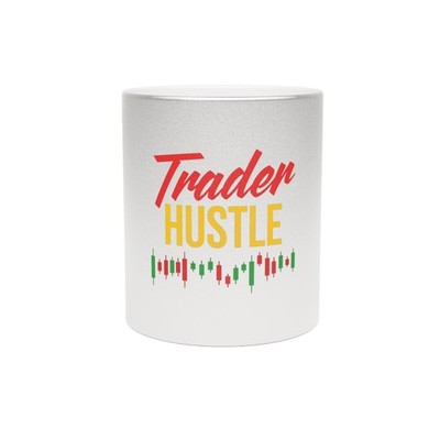 Trader Hustle Mug   Forex Trading Coffee Cup, Day Trader Gift, Stock Market 