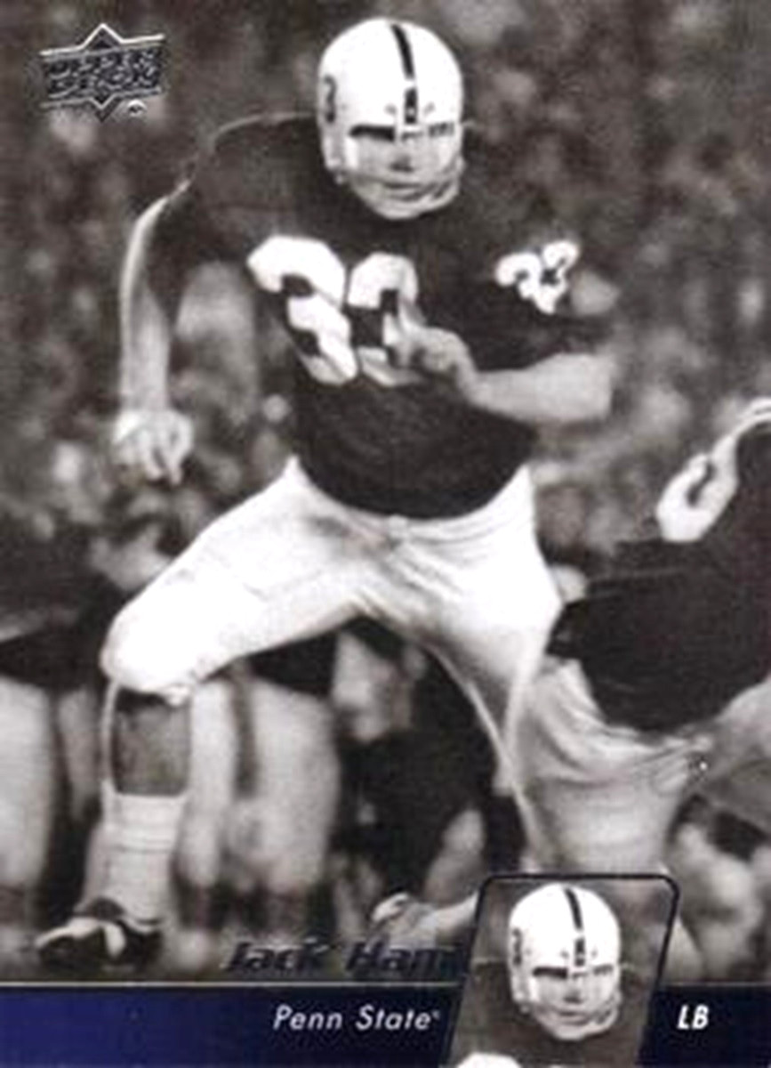 2011 Upper Deck #4 Jack Ham Penn St. Nittany Lions Pittsburgh Steelers HOF