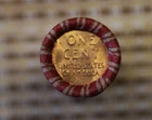 ROLL OF OLD PENNIES—UNC WHEAT ENDS-Read for free shipping-690
