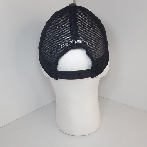 Gorra ajustable Carhartt gris ajustable camionero malla logotipo trasero - Imagen 4 de 8