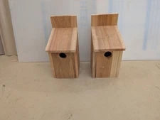  Cedar Bird House. (2 pack )