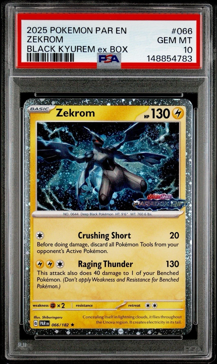 pokemon card black kyurem ex price - - (95) - Black and White Plasma Storm Colorless Retreat Cost Black Kyurem ex - 218/191