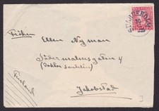 SWEDEN 1925, Cover Sparreholm to Jakobstad Finland