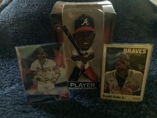 Ronald Acuña Jr Braves Bundle 🔥 Bobblehead + Cards Stars Of MLB Insert MVP Lot