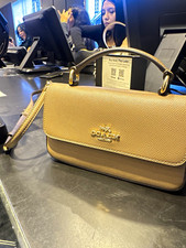 Coach Women s Brown Crossbody Bag Top Handle ...