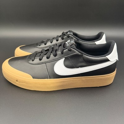 Nike Men's Court Shot Black/Gum Light Brown Multiple Sizes FQ8146