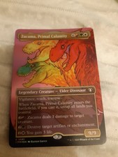MTG Zacama, Primal Calamity (Borderless) FOIL Commander Masters LP