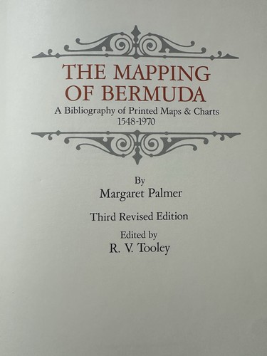 Mapping of Bermuda: Bibliography of Printed Maps & Charts. 1988 - Imagen 2 de 4