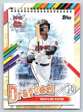 BRAYLON PAYNE   2025 TOPPS PRO DEBUT - DRAFTED INSERT #DF-11