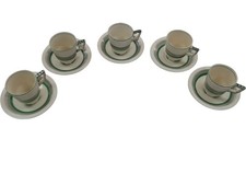 Royal Venton Ware John Steventon & Sons Cup Saucer Set Vintage 5 Piece Set