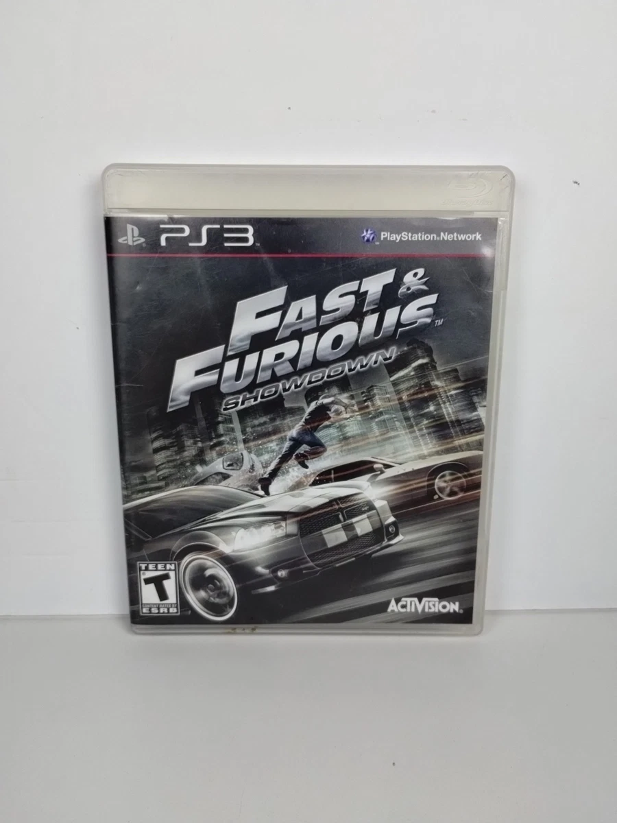 Fast & Furious: Showdown Sony PlayStation 3 2013 Video Games for