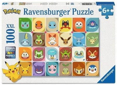 Pokémon Kinderpuzzle Pokémon Gesichter (100 Teile XXL) - Bild 1 von 4