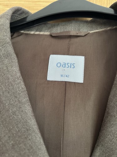 Oasis Lined Jacket Size 16 - Picture 5 of 7