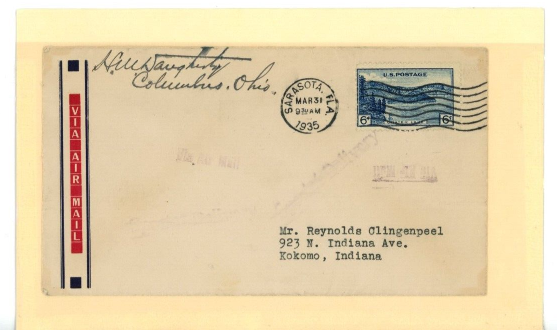 Autographed Envelope Harry M. Daugherty Attorney General of the United