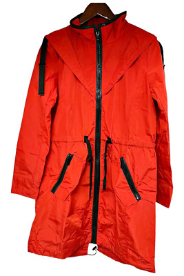 Centigrade Anorak Jacket w/ Cinched Waist Cayenne