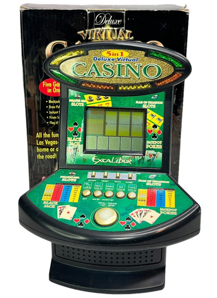 Excalibur Model VR02-V Deluxe Virtual Casino Electronic Casino