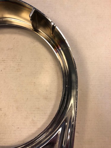 AUSTIN A99 WESTMINSTER — LUCAS CHROMED HEADLAMP RIM — SCHEINWERFER ZIERRING - Bild 19 von 24