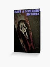 Have A Screaming Birthday Digital Celebration Cards SP MBSB- PRINTING REQ'D