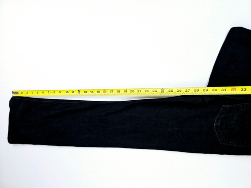 Rag Bone Size 23X29 Women Nina High Rise Bootcut No Fade Black Denim Logo Jeans - Picture 9 of 13