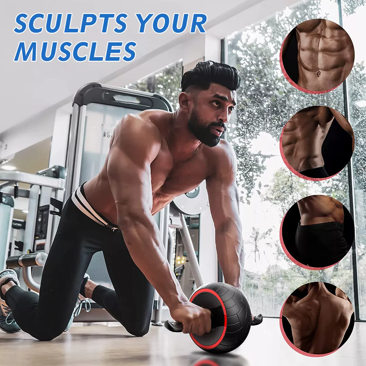 Abdominal online muscles training
