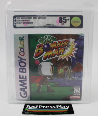 Pocket Bomberman Nintendo Game Boy Color New/Sealed VGA Graded Gold 85+ NM+
