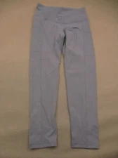 SIORO Size XS Womens Gray High Rise Stretch Pull On Athletic Crop Leggings 131