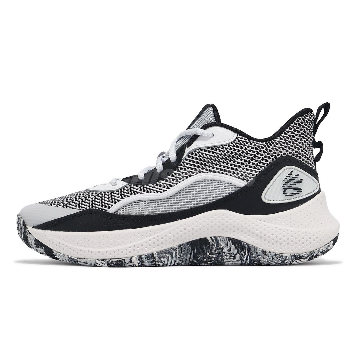 Under Armour Curry 3Z 24 UA Black White Men Basketball Under Armour Curry 3Z 24 UA Black White Men Basketball