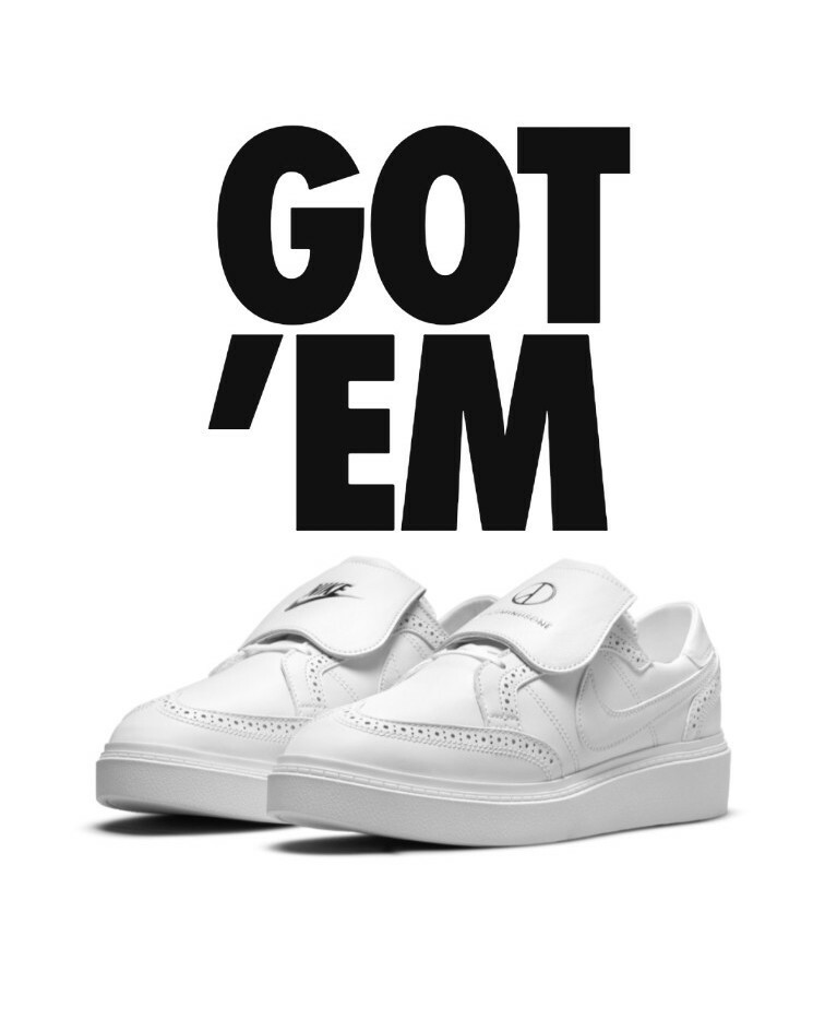 Nike Kwondo 1 G-Dragon Peaceminusone Triple White DH2482-100 Size 