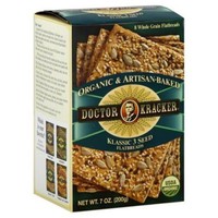 Dr Kracker Klassic 3 Seed Organic Crispbreads, Boxes - 7 Oz (pack 6) Dr Kracker Klassic 3 Seed Organic Crispbreads, Boxes - 7 Oz (pack 6)