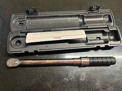 Snap On 3/8'' Antrieb verstellbar Click-Typ Micro Drehmomentschlüssel 20-100 Fuß-Pfund QE2R100