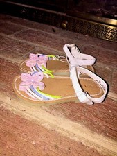 CIRCO Butterfly Summer Rainbow Spring Summer SANDALS TODDLERS GIRLS SHOES Sz 8