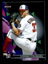 2021 Topps Finest Stephen Strasburg Washington Nationals #51
