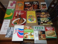 Vtg Cookbooks Lot of 25 Advertising Booklets ...