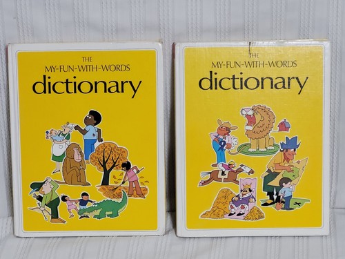My Fun With Words Wörterbuch zwei Bände A-K und L-Z Vintage 1974 James Ertel