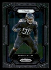 2023 Panini Prizm #283 Denico Autry Tennessee Titans
